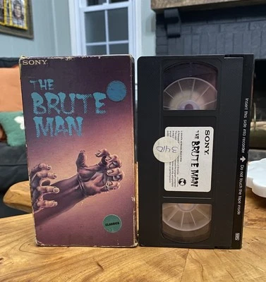 The Brute Man VHS Tape, Rare Sony Classics Cult Horror OOP HTF 1946 - Image 1 of 4