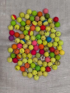 100 gebrauchte Golfbälle, verschiedene Marken/Qualität Titleist Callaway TaylorMade Posten - Bild 1 von 2