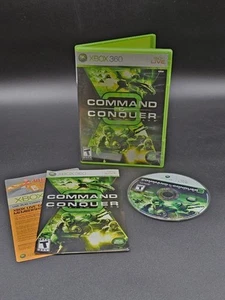 Command & Conquer 3: Tiberium Wars (Xbox 360, 2007) Juego Completo con Manual CIB - Imagen 1 de 8