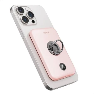 iWALK Magnetic Power Bank 6000mAh With Finger Ring USB-C LED Display Fast Charge - Picture 1 of 6