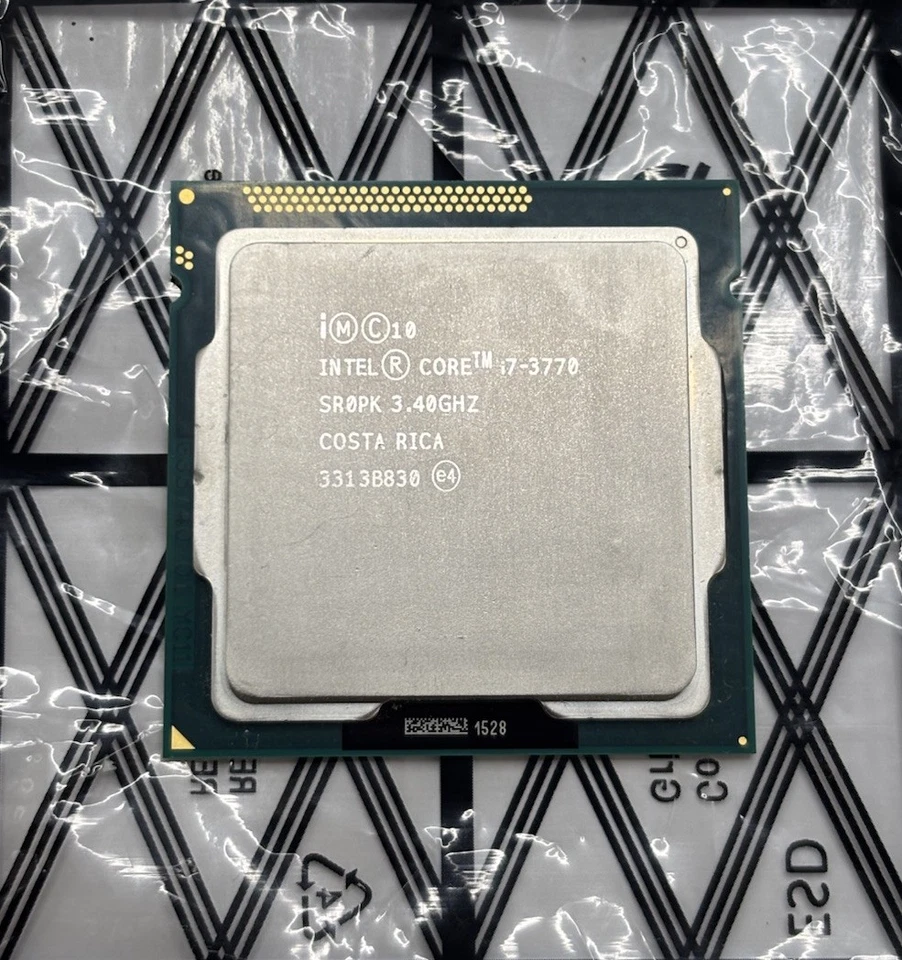 Intel 3rd Gen Core i7-3770 SR0PK 3.40GHz (Turbo 3.90GHz) 4-Core 8M LGA-1155 CPU - Image 1 of 1