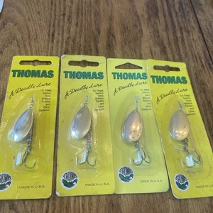 4 paquetes Thomas Special Spinn 1/4 OZ níquel/oro spinner especial nuevo en stock - Imagen 1 de 7