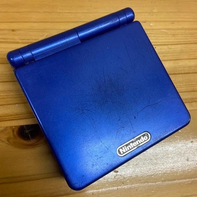 Nintendo Game Boy Advance SP Console Blue USED Japan Free Shipping Very Good - Image 1 of 4