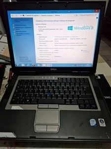 DELL Latitude D820 Notebook Computer Pc Portatile Senza Sistema Operativo - Foto 1 di 6