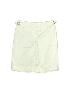 Dana Buchman Women Ivory Shorts 4 - Picture 1 of 2
