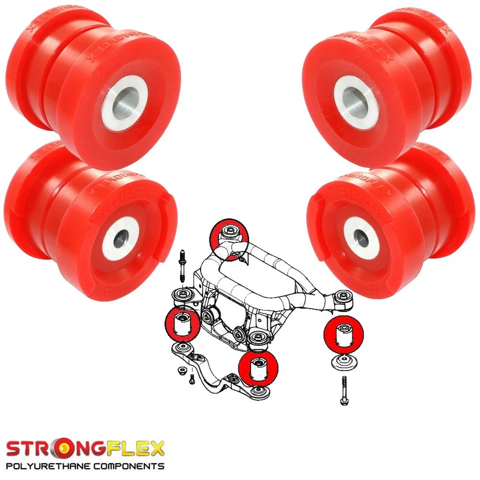 Bmw E46 M3 Z4 X3 Silent Bloc de sous Châssis Arrière