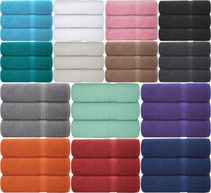 3-teiliges Badetuch-Set - 100% Baumwolle, weich & saugfähig große Badetücher, 70x130 cm - Bild 1 von 15