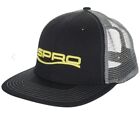 SPRO Trucker Fishing Hat Black  Gray Mesh New w/tags