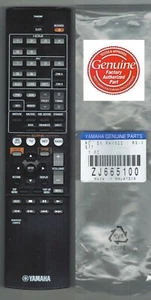 New Yamaha AV Receiver Remote Control RAV522 ZJ66510 RX-V477 RX-V577 RX-V477BL - Picture 1 of 1