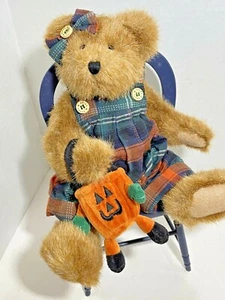 Boyds TJ Best Dressed Patsie Punkley Halloween Strampler orange verbunden Vintage Neu mit Etikett - Bild 1 von 8