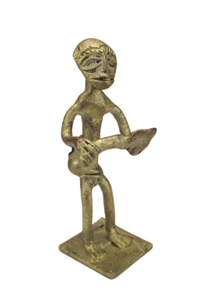 Gelbguss Goldgewicht Goldweight Akan Ashanti Afrika Bronze Figur Bronzefigur - Picture 1 of 1