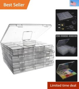 Effortless Craft Organization - 64 Mini Storage Containers with Clear Visibility - Picture 1 of 7
