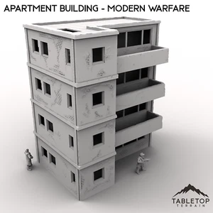 Edificio de apartamentos - Modern Warfare - terreno de mesa MCP - Imagen 1 de 8