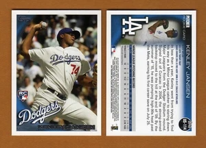 2010 Topps Update #US-114 ... Kenley Jansen Rookie RC ... Dodgers - Picture 1 of 1