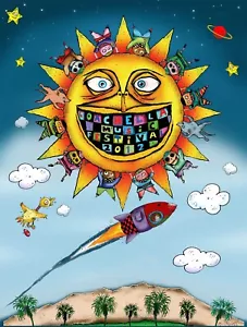 Bad Otis Link Coachella 2012 Signed Limited Edition Signed Poster Pro Framed - Picture 1 of 8