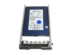 Dell Micron 5100 Pro MTFDDAK1T9TCB 1.92TB 6Gbp/s SATA SSD Grade B W/ Tray 0R4V09 - Photo 1/4