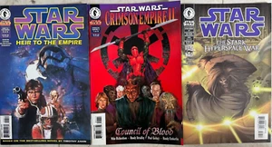 STAR WARS HEIR TO THE EMPIRE, Crimson, Stark NEAR MINT Lot of 3 Rare HTF - Picture 1 of 1