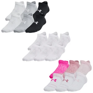 Under Armour Calcetines Deportivos Sin Mostrar Esenciales Para Niños 6 Pares UA - Imagen 1 de 4