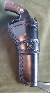 Custom Leather Holster For 5.5 In Schofield Revolver. Contact For Other Lengths - Picture 1 of 3