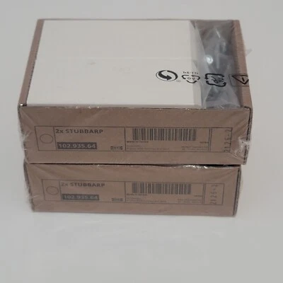 Juego de 4 Patas Ikea Stubbarp Pack Muebles Blancos Repuesto 102.935.64 Nuevo Foto 1 de 4