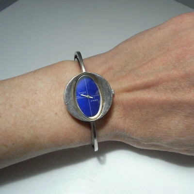 RELOJ BRAZALETE ANKER ALEMÁN ESTERLINA 925 AÑOS 50 gERMANY modernista mediados de siglo Foto 1 de 4