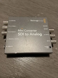 Blackmagic Design Mini Converter SDI to Analog Embedded Audio w/12v Power Supply - Picture 1 of 2