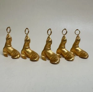Gold Seal Dinning Dinner Table Place Markers Name Card Holders Qty. 5 Sea Ocean - Picture 1 of 4