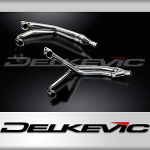 YAMAHA XJ600 DIVERSION 92-04 STAINLESS STEEL EXHAUST DOWNPIPES OEM COMPATIBLE - Picture 1 of 2