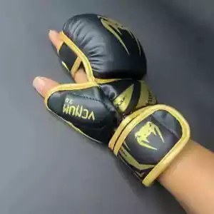 Boxing Gloves, Half Finger Gloves, Sanda Fighting And Fighting Breathable Boxing - Picture 1 of 20