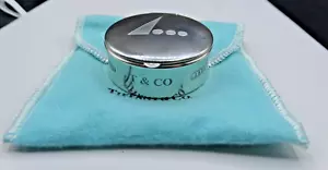 Tiffany & Co. Sterling Silver Round Compass "1837 Collection" - Picture 1 of 13