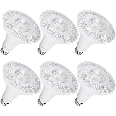6-Pack 15W Dimmable PAR38 LED Bulb , 4000K Cool White - Image 1 of 4