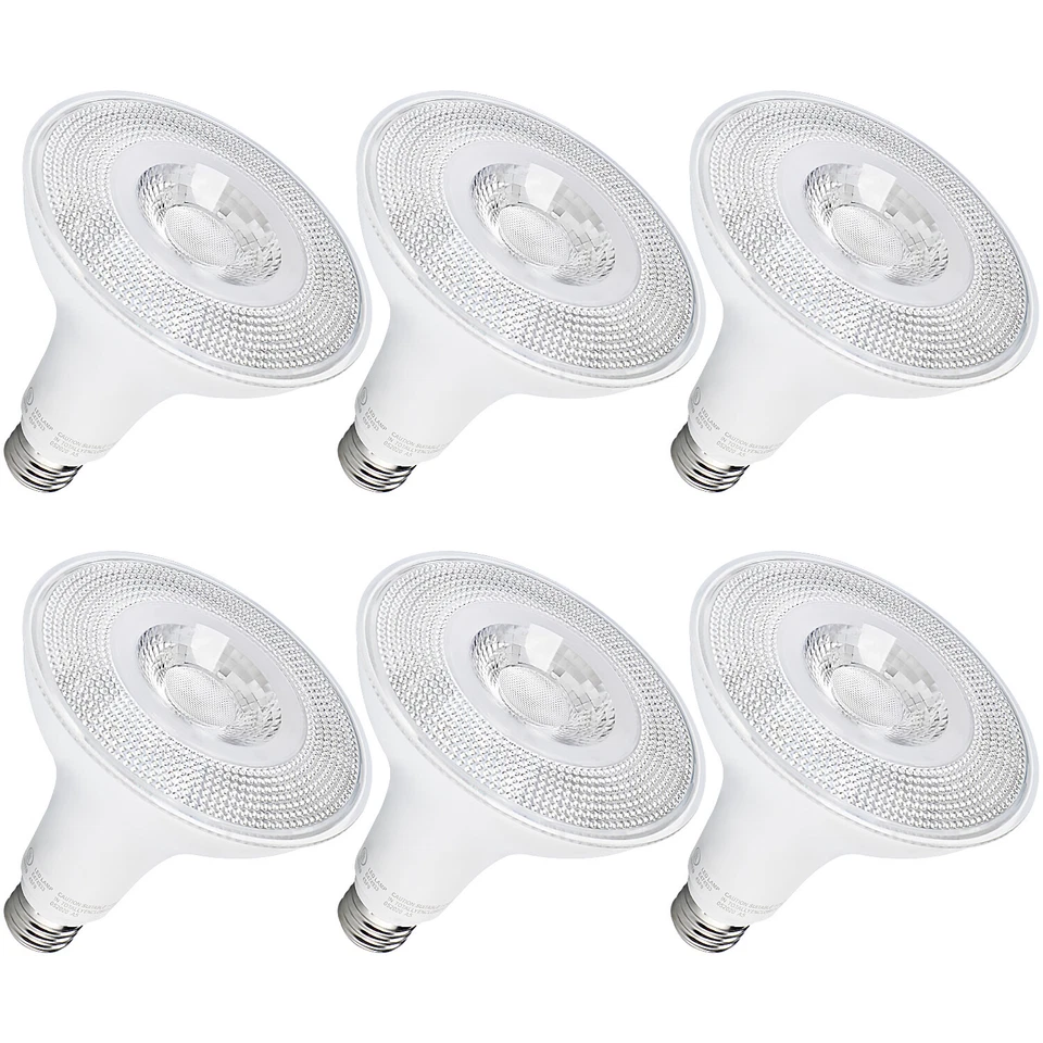6-Pack 15W Dimmable PAR38 LED Bulb , 4000K Cool White - Image 1 of 4