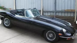 JAGUAR E TYPE ROADSTER only 23,000 miles RARE SURVIVOR CAR SHIP WORLDWIDE - Picture 1 of 11