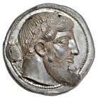 Modern struck reproduction of a Sicily, Naxos, Ar tetradrachm c. 460 Bc