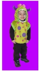 Monster Costume Totally Ghoul Size Children's Small 2-4 - Picture 1 of 1