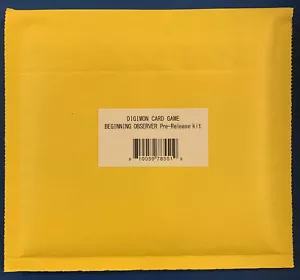 Digimon TCG: Beginning Observer Prerelease Kit SEALED - Picture 1 of 1
