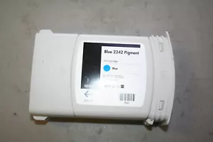 Used Empty Neopost Sure.jet WF BLUE HP 2242 Q2356A Postage Meter Ink Tank 350 mL - Picture 1 of 8