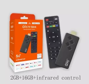 4K Smart TV Stick Android 10 HDR 1080P Mediaplayer 2GB RAM 16GB ROM - Bild 1 von 4