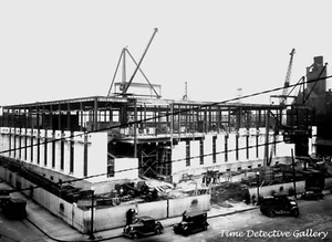 Construction of Post Office, Nashville, Tennessee - 1930s - Vintage Photo Print - Picture 1 of 1