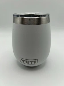 Yeti Rambler 10 oz Weinbecher - mit MagSlider Deckel weiß Edelstahl - Bild 1 von 4