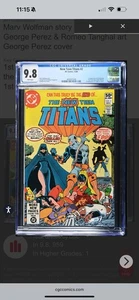 New Teen Titans # 2 - 1980 DC Comics - 1° Deathstroke Key - CGC grado 9,8 - Foto 1 di 2
