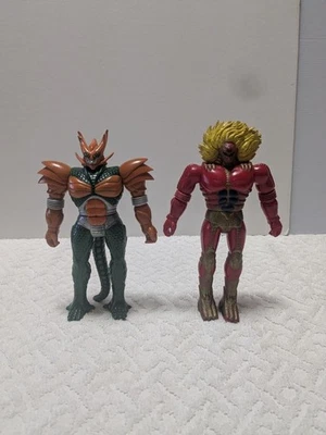 Jushin Liger 龙王 Dolga Sofubi 公仔 Pro 摔跤 复古 — 第 1/4 张图片