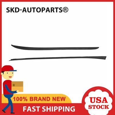 Driver & Passenger Side Windshield Pillar Molding For Ford Focus 2012-2018 Foto 1 de 4