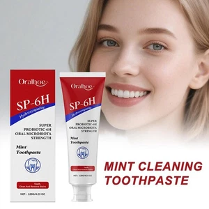 Dentifricio Menta 120g, Fluoro contro la Carie, Sbiancante, Per Denti Sensibili - Foto 1 di 16