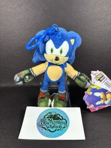 Sonic Prime Plush keychain Brand new Blue Sonic The HedgeHog - Picture 1 of 8