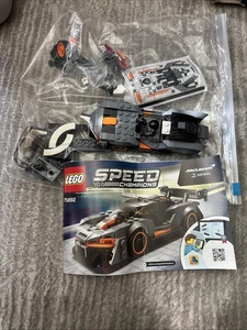 Incompleto Lego Speed Champions 75892 McLaren Senna grafito y naranja - Imagen 1 de 3