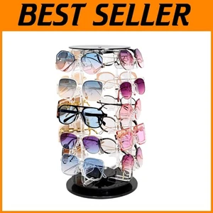 Acrylic Sunglasses Holder, 360 Rotation - Picture 1 of 9