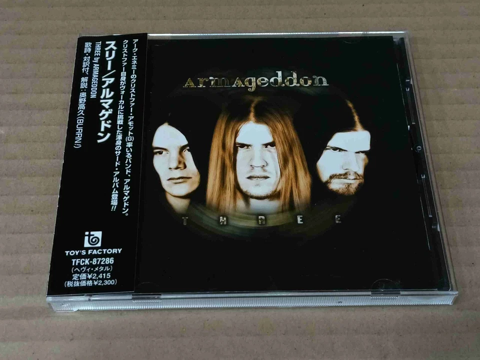 ARMAGEDDON Three TFCK-87286 JAPAN CD w/OBI ARCH ENEMY 55776 - Image 1 of 1