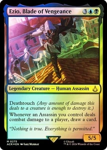 Ezio, Blade of Vengeance Assassin's Creed MTG Magic the Gathering Foil - Bild 1 von 1