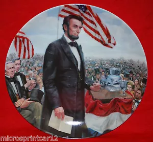 "The Gettysburg Address" 1986 Sammlerteller von Mort Kunstler - Bild 1 von 5
